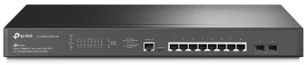 Коммутатор TP-Link TL-SG3210XHP-M2 2SFP+ 8PoE+ 240W управляемый от магазина РЭССИ