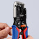 Картинка Ручной обжимник KNIPEX KN-975112 от магазина РЭССИ Ручной обжимник KNIPEX KN-975112 от магазина РЭССИ