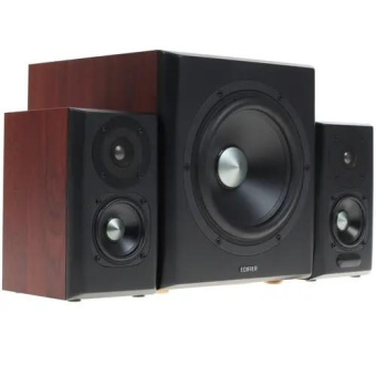 Колонки Edifier S350DB 2.1 коричневый/орех 150Вт BT от магазина РЭССИ
