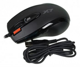 Мышь A4Tech XL-750BK черный лазерная (3600dpi) USB2.0 (6but) от магазина РЭССИ