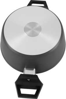Кастрюля Polaris Graphit 24C 4л. d=24см (с крышкой) т.серый от магазина РЭССИ