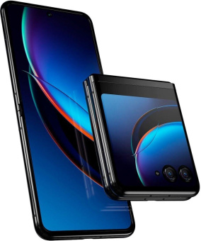 Смартфон Motorola XT2321-1 Razr 40 Ultra 256Gb 8Gb черный раскладной 3G 4G 1Sim 6.9" 1080x2640 Android 13 12Mpix 802.11 a/b/g/n/ac/ax NFC GPS GSM900/1800 GSM1900 TouchSc Protect от магазина РЭССИ