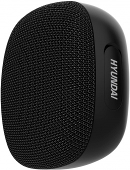Колонка порт. Hyundai H-PS1010 черный 5W 1.0 BT 10м 1200mAh от магазина РЭССИ