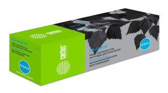 Картридж лазерный Cactus CS-CF541X CF541X голубой (2500стр.) для HP LJ M254dw/M280nw/M281fdn от магазина РЭССИ