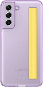Чехол (клип-кейс) Samsung для Samsung Galaxy S21 FE Slim Strap Cover фиолетовый (EF-XG990CVEGRU) от магазина РЭССИ