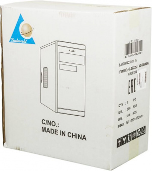 Корпус LinkWorld VC-05M06 черный без БП mATX 2xUSB2.0 audio от магазина РЭССИ