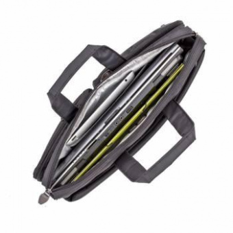 Сумка для ноутбука 16" Riva 8530 черный полиэстер от магазина РЭССИ