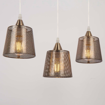 Светильник Hiper Wink H229-3 подвес. цв.св.:белый бронзовый от магазина РЭССИ