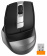 Картинка Мышь A4Tech Fstyler FB35C серый/черный оптическая (2400dpi) беспроводная BT/Radio USB (6but) от магазина РЭССИ Мышь A4Tech Fstyler FB35C серый/черный оптическая (2400dpi) беспроводная BT/Radio USB (6but) от магазина РЭССИ