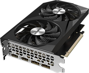 Видеокарта Gigabyte PCI-E 4.0 GV-N3050WF2OCV2-8GD NVIDIA GeForce RTX 3050 8192Mb 128 GDDR6 1792/14000 HDMIx2 DPx2 HDCP Ret от магазина РЭССИ