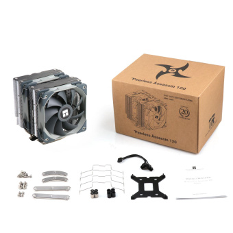 Устройство охлаждения(кулер) Thermalright Peerless Assassin 120 Soc-AM5/AM4/1151/1200/1700 4-pin 25.6dB Al+Cu 750gr Ret (PA120) от магазина РЭССИ