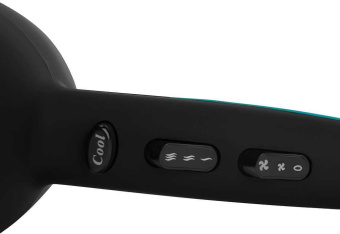 Фен Polaris PHD 2033Ti 2000Вт черный/бирюзовый от магазина РЭССИ