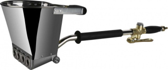 Ковш штукатурный Zitrek SN-01 400л/мин соп.:20мм бак:3.5л серебристый/черный от магазина РЭССИ