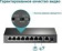 Коммутатор TP-Link TL-SF1009P 9x100Mb 8PoE+ 65W неуправляемый от магазина РЭССИ