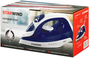 Утюг Starwind SIR2044 1800Вт темно-синий/белый от магазина РЭССИ