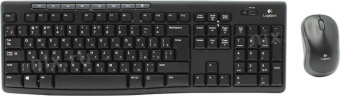 Клавиатура + мышь Logitech MK270 клав:черный мышь:черный USB беспроводная Multimedia (920-003381) от магазина РЭССИ