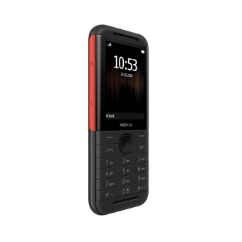 Мобильный телефон Nokia TA-1212 5310 черный/красный моноблок 2Sim 2.4" 240x320 0.3Mpix GSM900/1800 MP3 FM microSD max32Gb от магазина РЭССИ