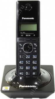 Р/Телефон Dect Panasonic KX-TG1711RUB черный АОН от магазина РЭССИ
