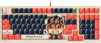 Клавиатура A4Tech Bloody AT98 Proxy Boom механическая бежевый/красный USB for gamer LED (AT98) от магазина РЭССИ