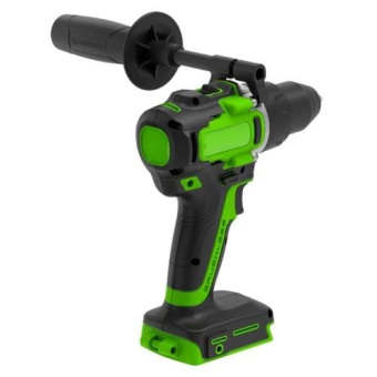 Аккумуляторная дрель-шуруповерт Greenworks 24V 90 Нм бесщеточная без АКБ и ЗУ 3707507 от магазина РЭССИ