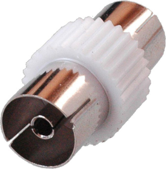 Адаптер антенный Premier 4-401/2 Coax (f)/Coax (f) серебристый (уп.:2шт) от магазина РЭССИ