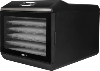 Сушка для фруктов и овощей Red Solution RFD-0151 18под. 500Вт черный от магазина РЭССИ