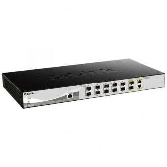 Коммутатор D-Link DXS-1210-12SC/B1A управляемый от магазина РЭССИ