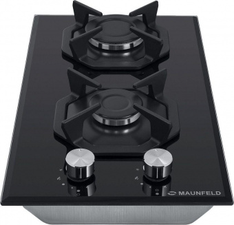 Газовая варочная поверхность Maunfeld EGHG.32.2CB/G черный от магазина РЭССИ