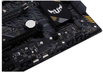 Материнская плата Asus TUF GAMING B550-PLUS Soc-AM4 AMD B550 4xDDR4 ATX AC`97 8ch(7.1) 2.5Gg RAID+HDMI+DP от магазина РЭССИ
