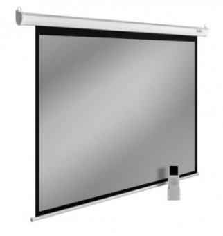 Экран Cactus 175x280см SIlverMotoExpert CS-PSSME-280X175-DG 16:10 настенно-потолочный рулонный тёмно-серый (моторизованный привод) от магазина РЭССИ
