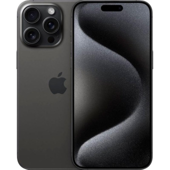 Смартфон Apple A3106 iPhone 15 Pro Max 256Gb черный титан моноблок 3G 4G 1Sim 6.7" 1290x2796 iOS 17 48Mpix 802.11 a/b/g/n/ac/ax NFC GPS GSM900/1800 TouchSc Protect от магазина РЭССИ