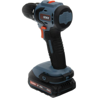 Аккумуляторная дрель-шуруповерт SENIX 2 АКБ 2 Ач ЗУ 2А кейс PDDX2-M3-EU от магазина РЭССИ