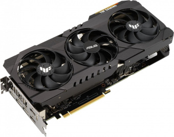 Видеокарта Asus PCI-E 4.0 TUF-RTX3060TI-O8GD6X-GAMING NVIDIA GeForce RTX 3060Ti 8192Mb 256 GDDR6X 1755/19000 HDMIx2 DPx3 HDCP Ret от магазина РЭССИ