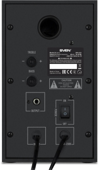 Колонки Sven SPS-621 2.0 черный 28Вт BT от магазина РЭССИ