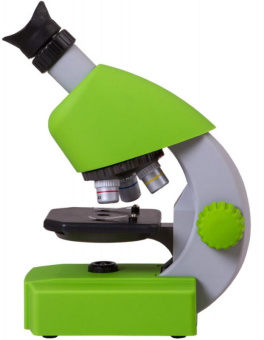 Микроскоп Bresser Junior 70124 монокуляр 40-640x на 3 объектива зеленый от магазина РЭССИ