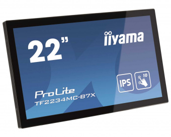 Монитор Iiyama 21.5" ProLite TF2234MC-B7X черный IPS LED 16:9 HDMI 350cd 178гр/178гр 1920x1080 VGA DP FHD USB Touch 4.4кг от магазина РЭССИ