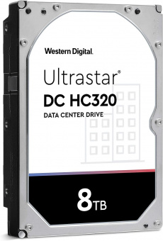 Жесткий диск WD SATA-III 8Tb 0B36404 HUS728T8TALE6L4 Ultrastar DC HC320 (7200rpm) 256Mb 3.5" от магазина РЭССИ