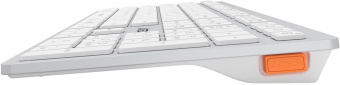 Клавиатура A4Tech Fstyler FBX50C белый USB беспроводная BT/Radio slim Multimedia (FBX50C WHITE) от магазина РЭССИ