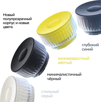 Умная колонка Sber Boom Mini 2 SBDV-00250G Салют серый 5W Mono BT/Wi-Fi от магазина РЭССИ