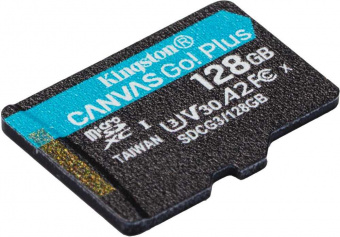Флеш карта microSDXC 128Gb Class10 Kingston SDCG3/128GBSP Canvas Go! Plus w/o adapter от магазина РЭССИ