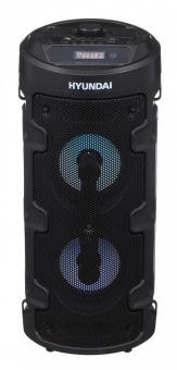 Минисистема Hyundai H-MC160 черный 50Вт FM USB BT SD/MMC от магазина РЭССИ