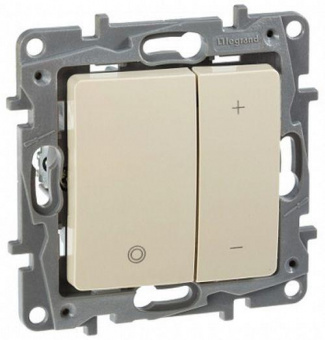 Диммер Legrand Etika скрыт. кноп. IP20 слоновая кость (672318) от магазина РЭССИ