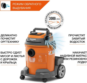 Пылесос универсальный DAEWOO DAVC 2014 от магазина РЭССИ