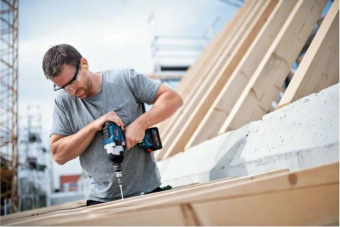 Гайковерт Bosch GDS 18V-1000 carton аккум. патрон:квад.1/2" (06019J8300) от магазина РЭССИ