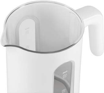 Чайник электрический Hyundai HYK-G5510 1.5л. 2200Вт белый/прозрачный корпус: стекло от магазина РЭССИ