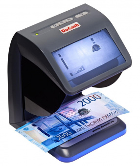 Детектор банкнот DoCash mini IR/UV/AS 10658 просмотровый мультивалюта от магазина РЭССИ