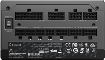 Блок питания Fractal Design ATX 550W ION+2 560 80+ platinum (24+4+4pin) APFC 140mm fan 6xSATA Cab Manag RTL от магазина РЭССИ