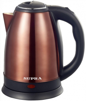 Чайник электрический Supra KES-1845S 1.8л. 1500Вт медный (корпус: нержавеющая сталь) от магазина РЭССИ