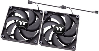 Вентилятор Thermaltake CT140 черный 4-pin 30.5dB Ret (CL-F148-PL14BL-A) от магазина РЭССИ