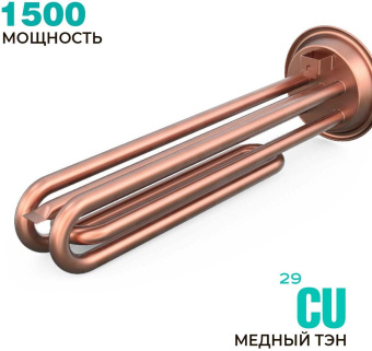 Водонагреватель Timberk SWH RE17 50 V 1.5кВт 50л электрический настенный/белый от магазина РЭССИ